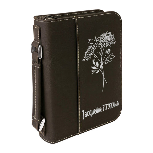 Black Silver Bible Cover