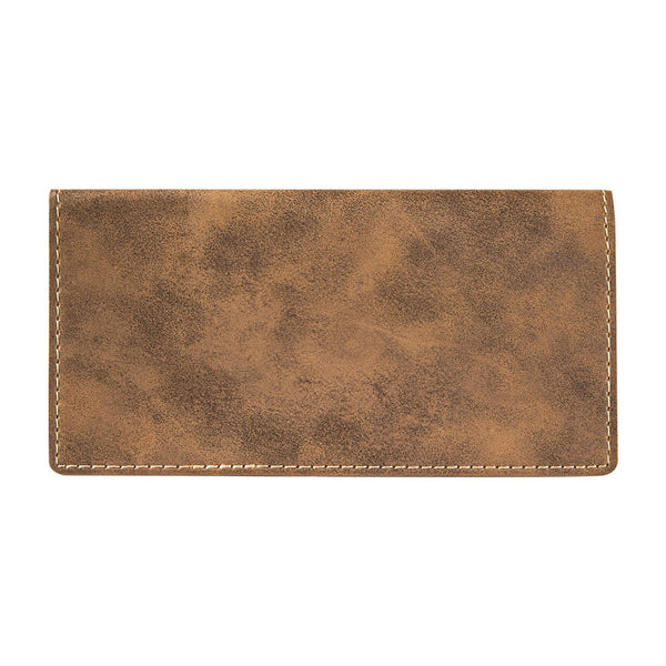 Rustic Gold Checkbook Cover