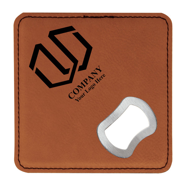 Rawhide Leather Coaster