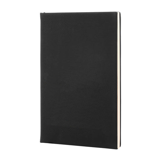 Black Gold Vegan Leather Journal