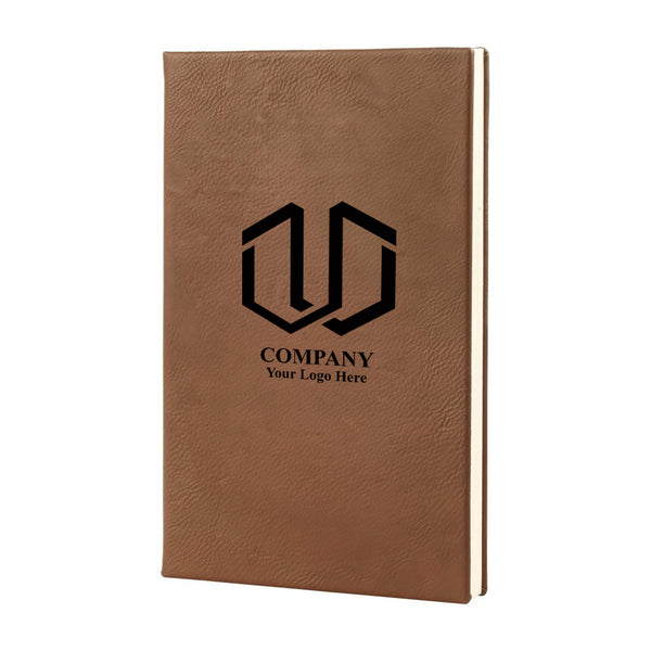 Dark Brown Vegan Leather Journal