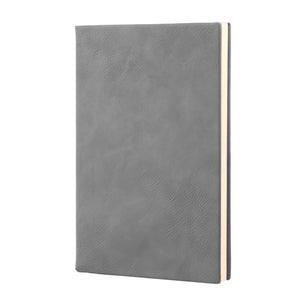 Gray Vegan Leather Journal