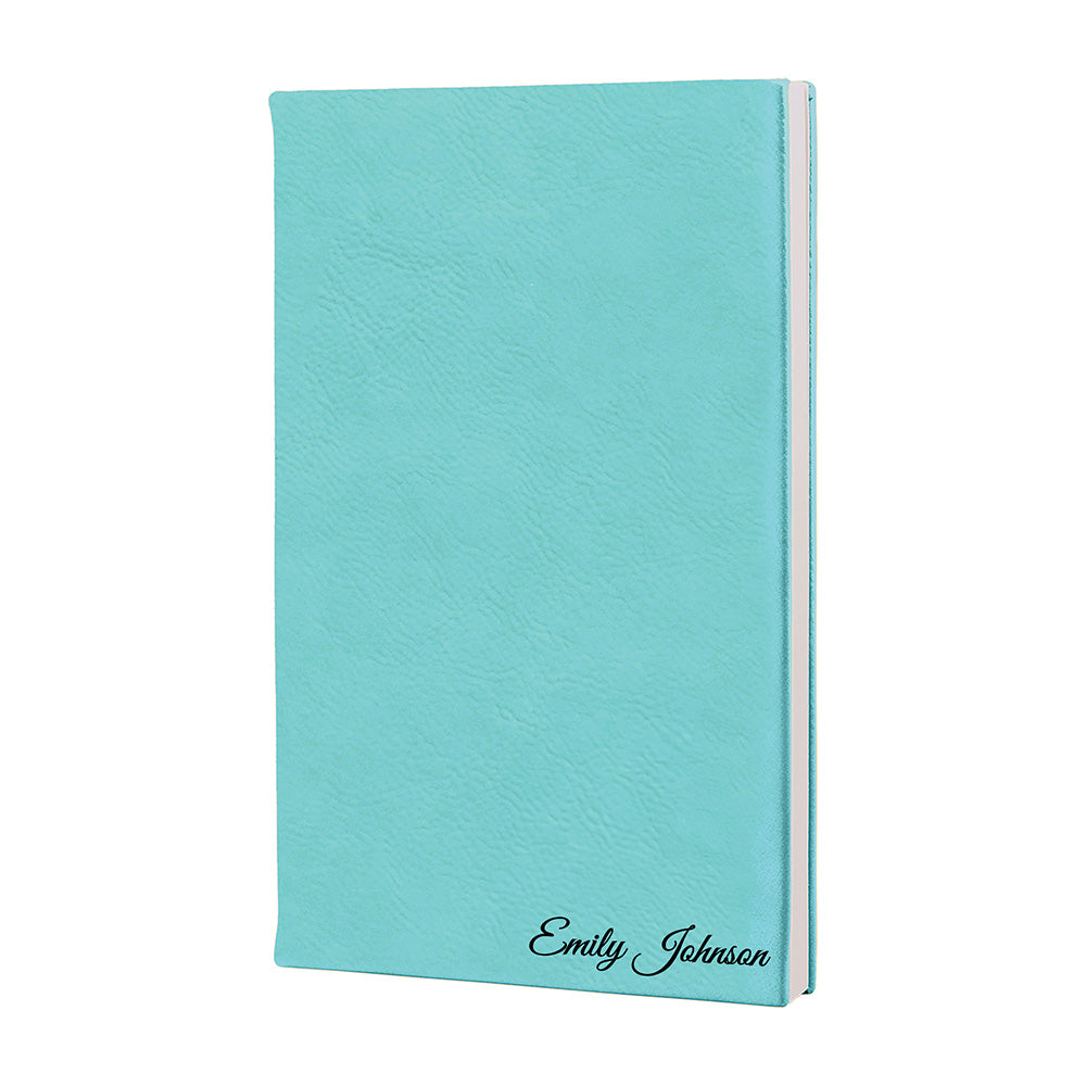 Teal Vegan Leather Journal