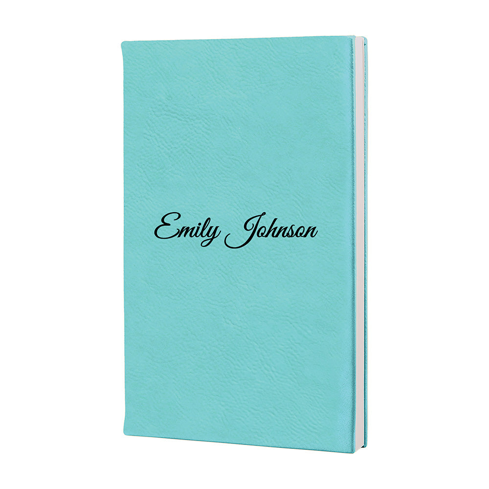 Teal Vegan Leather Journal