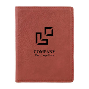 Rose Leather Passport Case