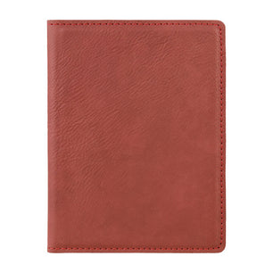 Rose Leather Passport Case