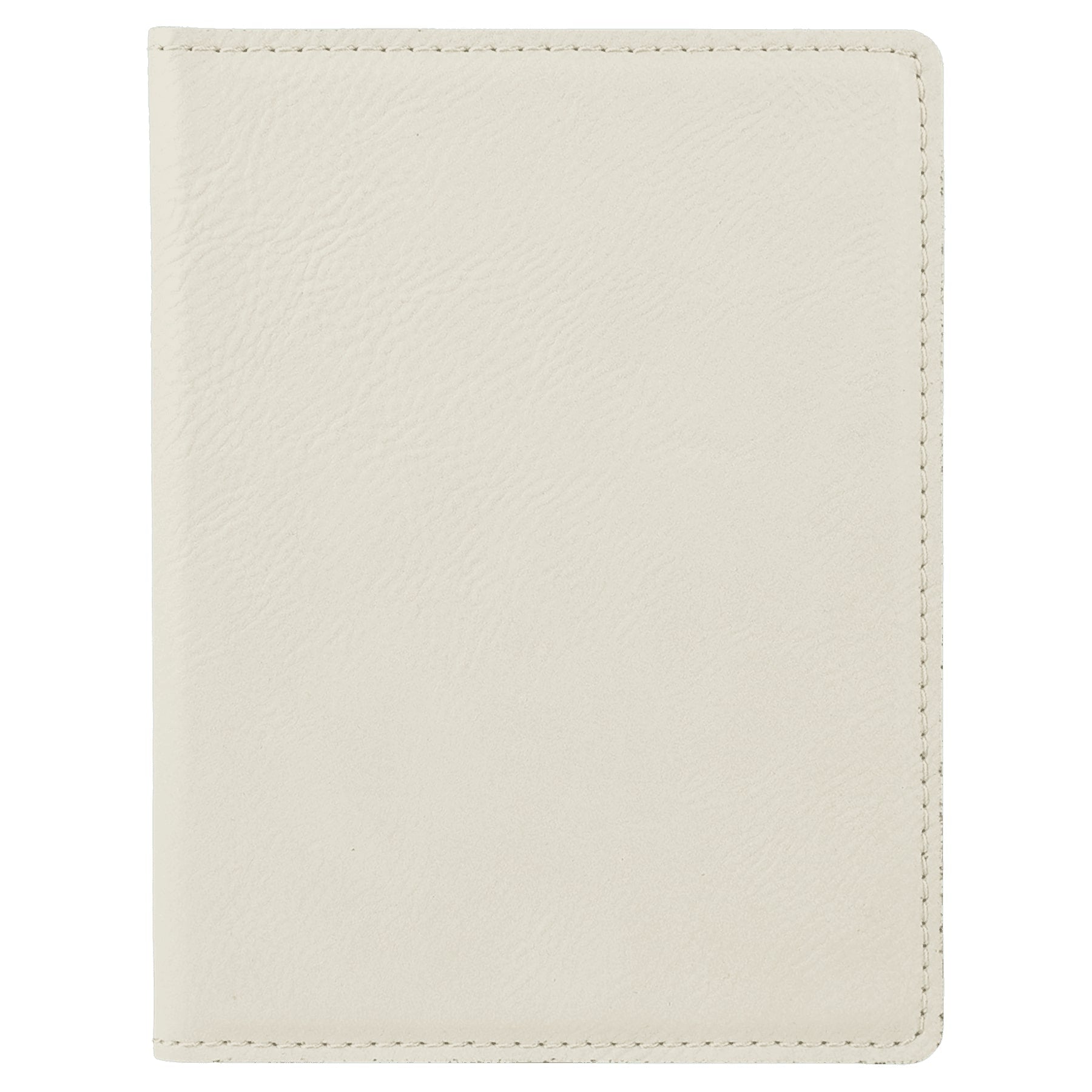 White Leather Passport Case