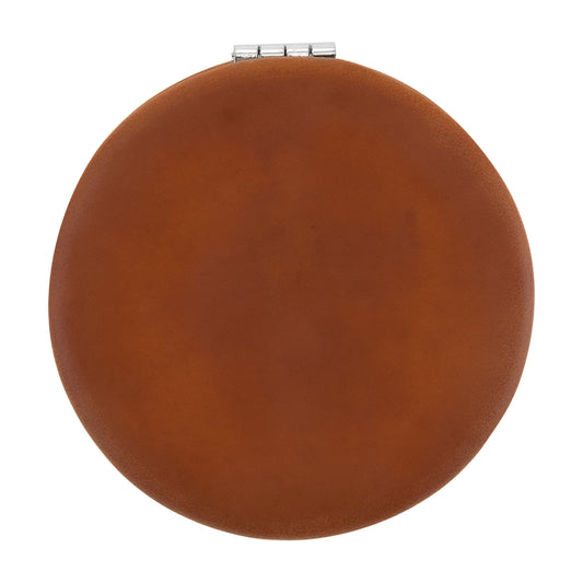 Rawhide Vegan Leather Compact Mirror